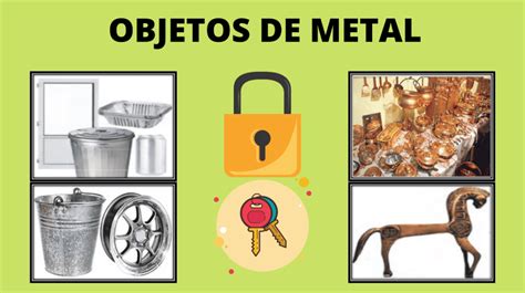 4 objetos que están fabricados con metales|¿Qué utilidad tienen los metales en nuestra vida .